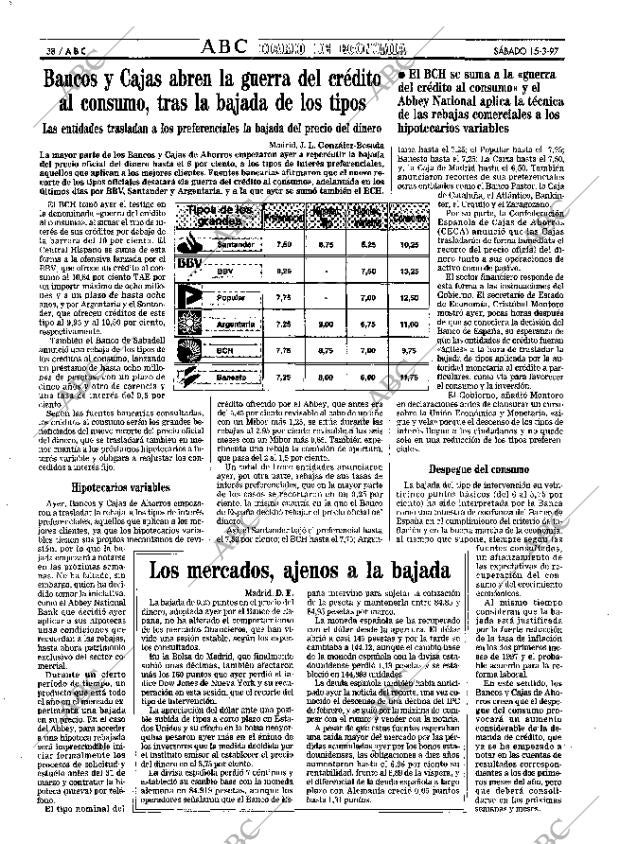 ABC MADRID 15-03-1997 página 38