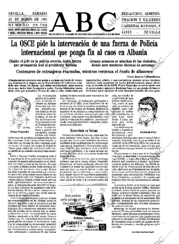 ABC SEVILLA 15-03-1997 página 15