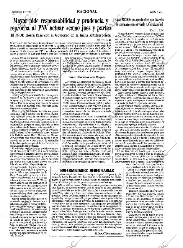 ABC SEVILLA 15-03-1997 página 23