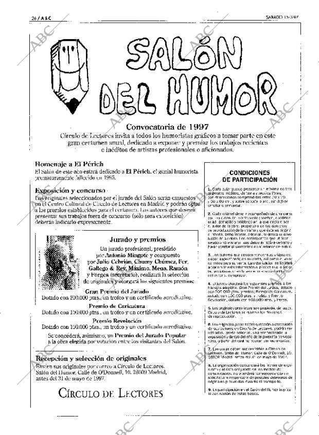 ABC SEVILLA 15-03-1997 página 26