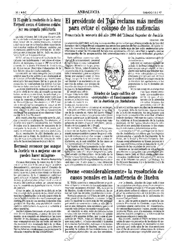 ABC SEVILLA 15-03-1997 página 38