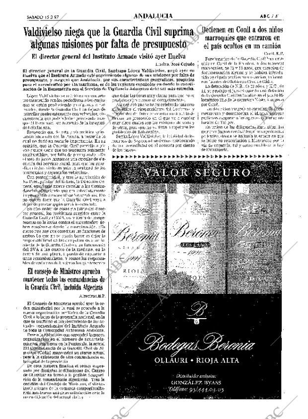 ABC SEVILLA 15-03-1997 página 41