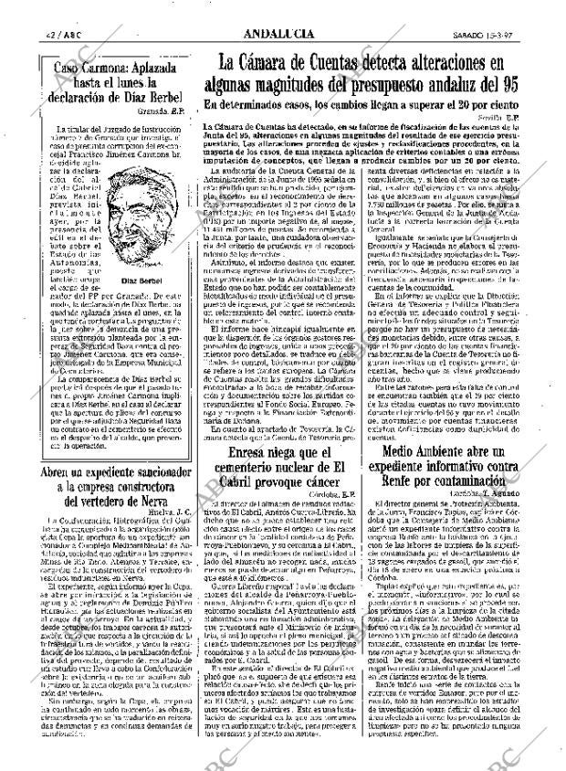 ABC SEVILLA 15-03-1997 página 42