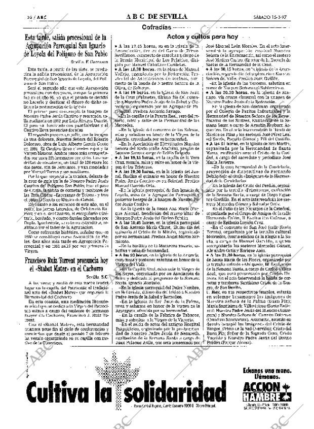 ABC SEVILLA 15-03-1997 página 52
