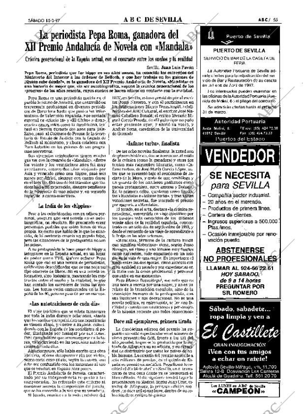 ABC SEVILLA 15-03-1997 página 55