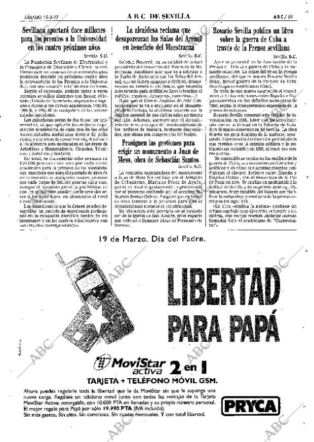 ABC SEVILLA 15-03-1997 página 59