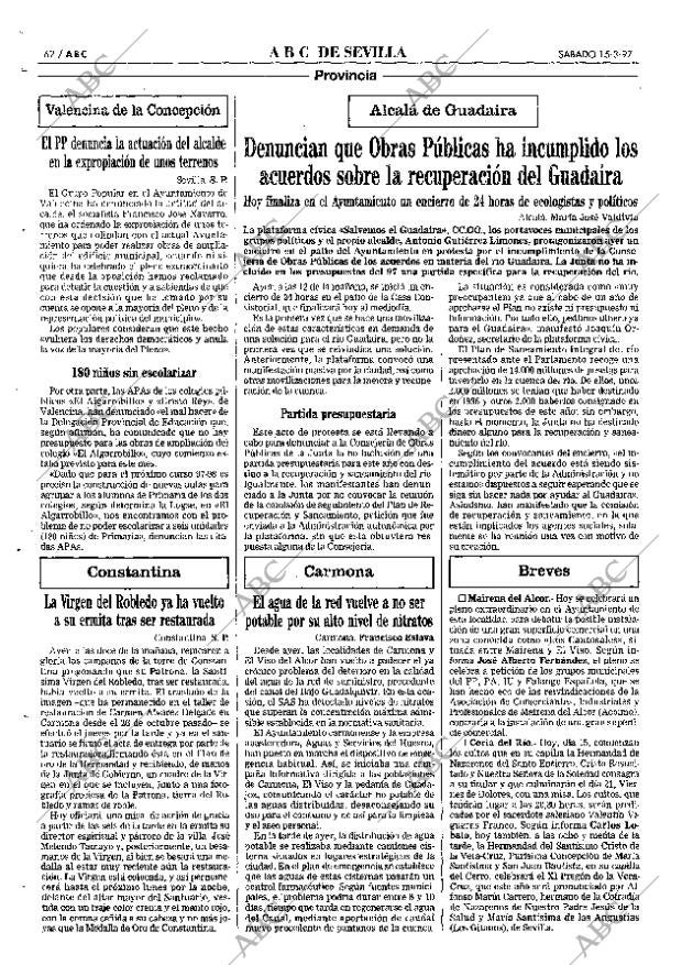 ABC SEVILLA 15-03-1997 página 62