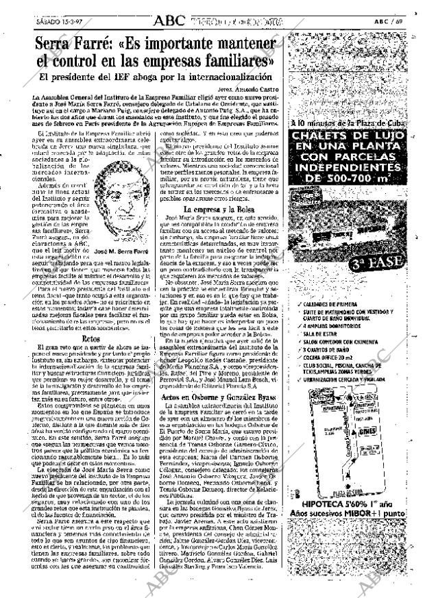 ABC SEVILLA 15-03-1997 página 69