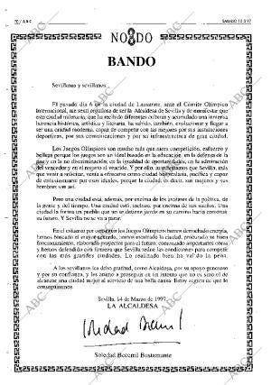 ABC SEVILLA 15-03-1997 página 70