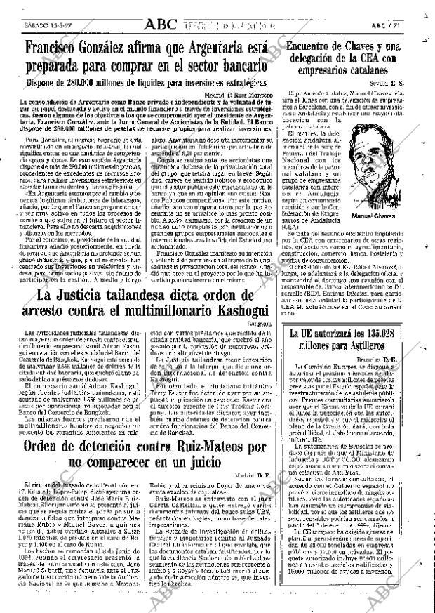 ABC SEVILLA 15-03-1997 página 71