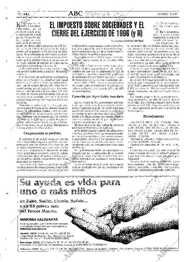 ABC SEVILLA 15-03-1997 página 72