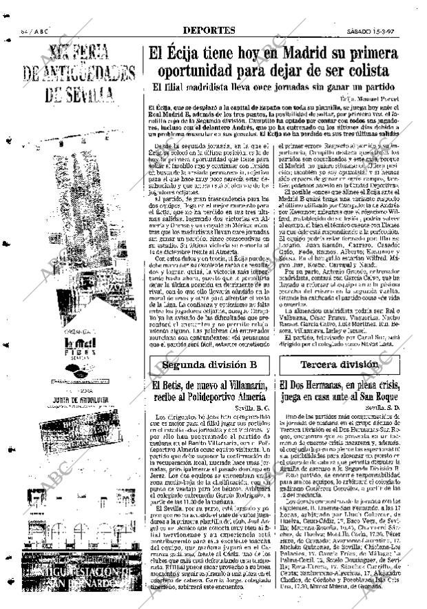 ABC SEVILLA 15-03-1997 página 84