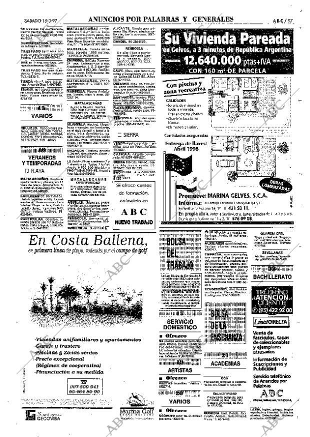 ABC SEVILLA 15-03-1997 página 97