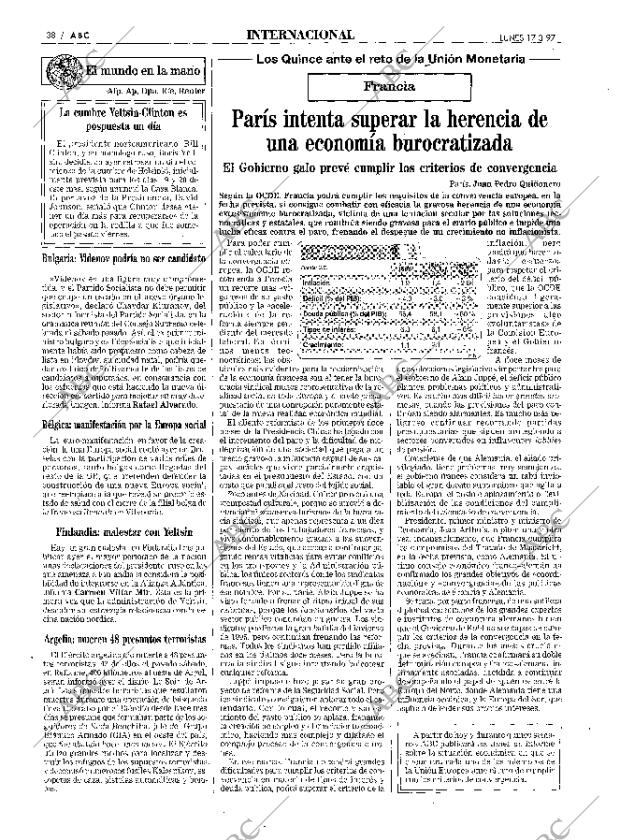 ABC MADRID 17-03-1997 página 38