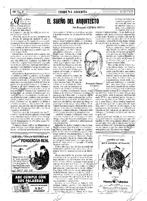 ABC MADRID 17-03-1997 página 40