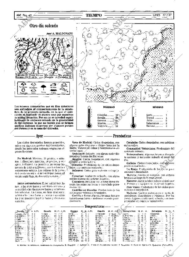 ABC MADRID 17-03-1997 página 62