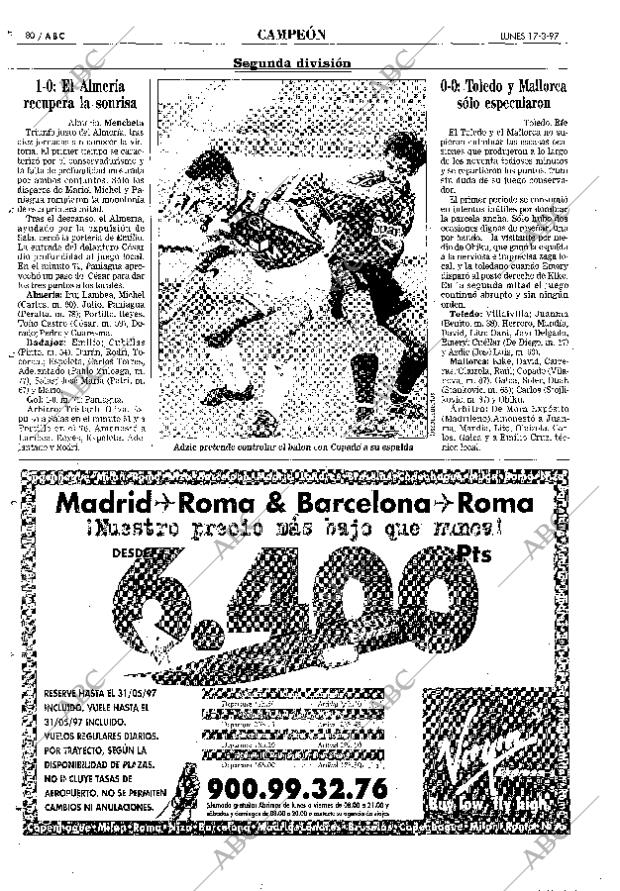 ABC MADRID 17-03-1997 página 80