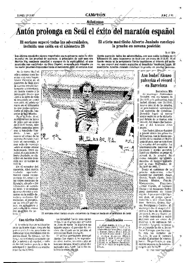 ABC MADRID 17-03-1997 página 91