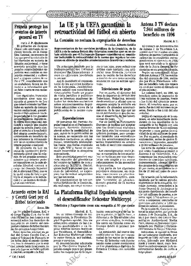 ABC MADRID 20-03-1997 página 130