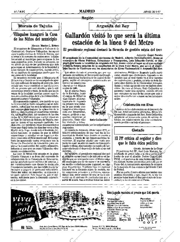 ABC MADRID 20-03-1997 página 64