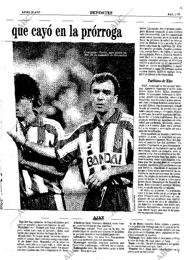 ABC MADRID 20-03-1997 página 79