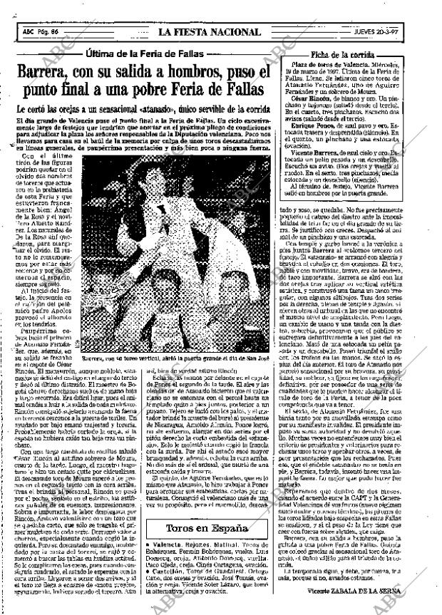 ABC MADRID 20-03-1997 página 86