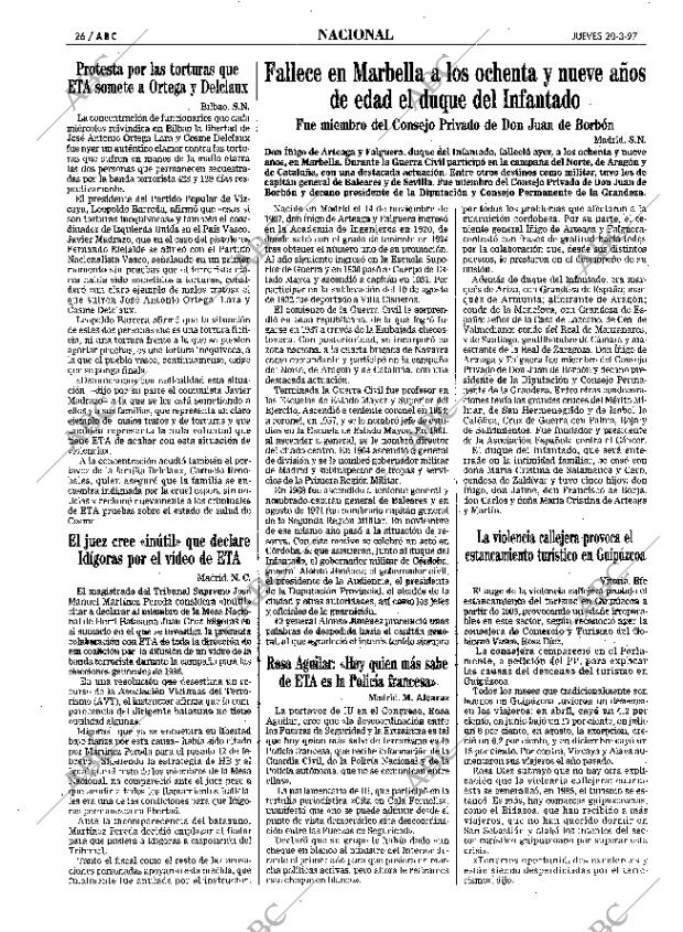 ABC SEVILLA 20-03-1997 página 26