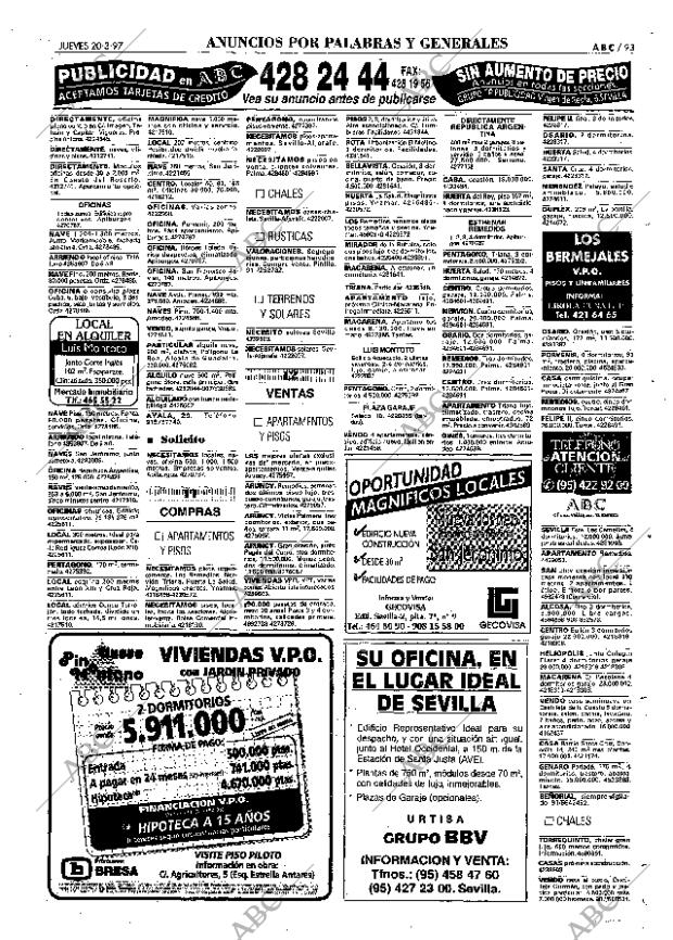 ABC SEVILLA 20-03-1997 página 93