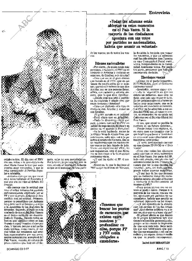 ABC SEVILLA 23-03-1997 página 15