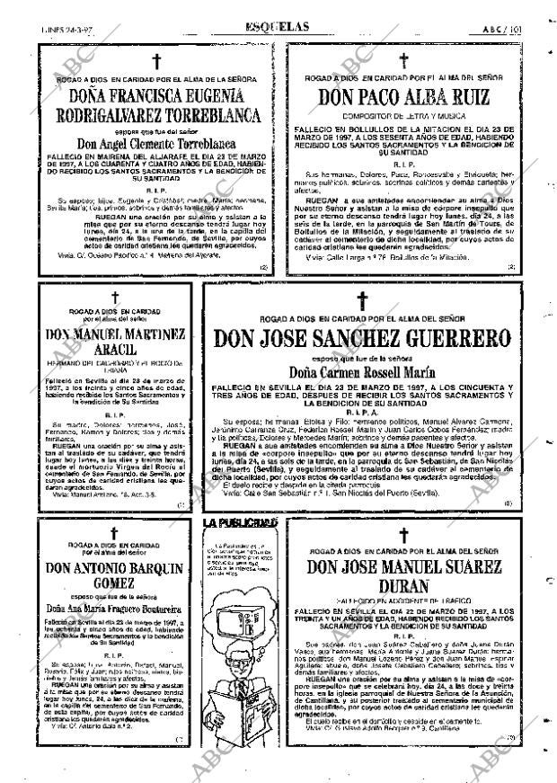ABC SEVILLA 24-03-1997 página 101
