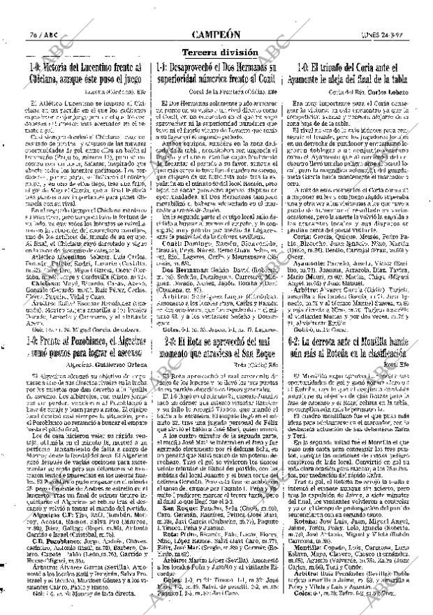 ABC SEVILLA 24-03-1997 página 76