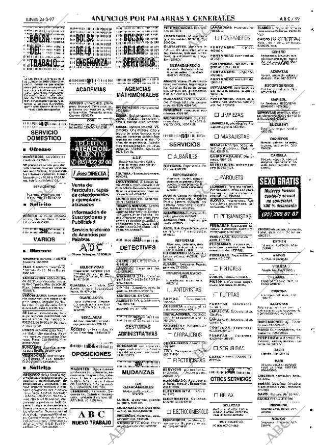 ABC SEVILLA 24-03-1997 página 99