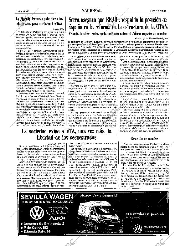 ABC SEVILLA 27-03-1997 página 22