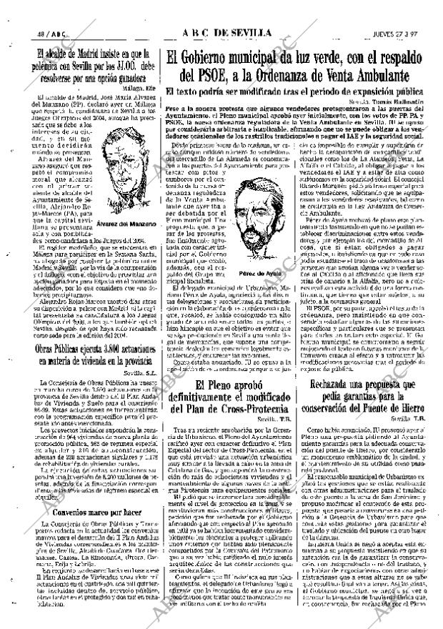 ABC SEVILLA 27-03-1997 página 48