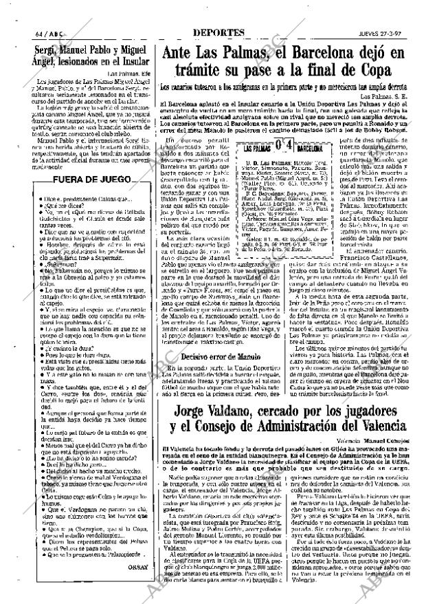 ABC SEVILLA 27-03-1997 página 64