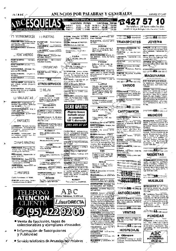 ABC SEVILLA 27-03-1997 página 76