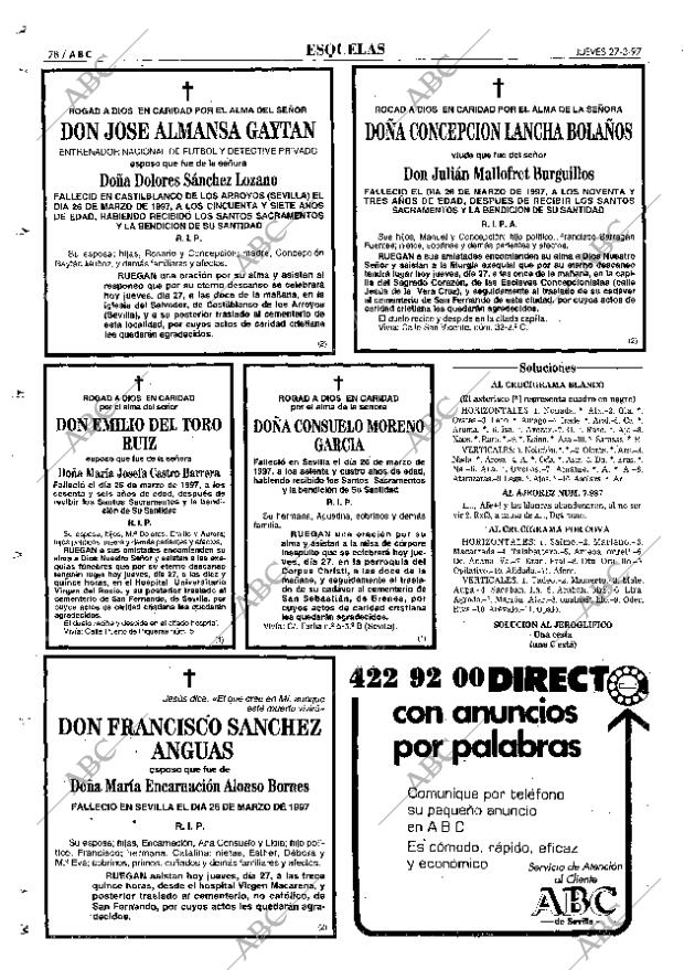 ABC SEVILLA 27-03-1997 página 78