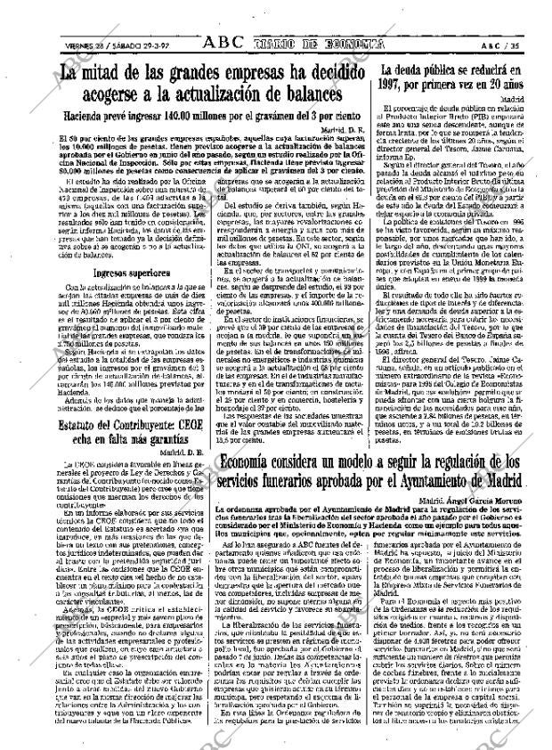 ABC MADRID 28-03-1997 página 35