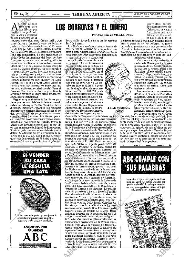 ABC MADRID 28-03-1997 página 62