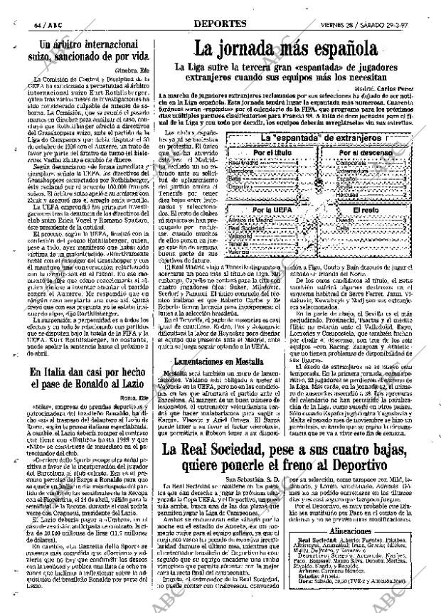 ABC MADRID 28-03-1997 página 64