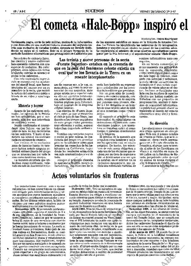 ABC MADRID 28-03-1997 página 68