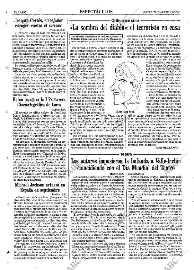 ABC MADRID 28-03-1997 página 72