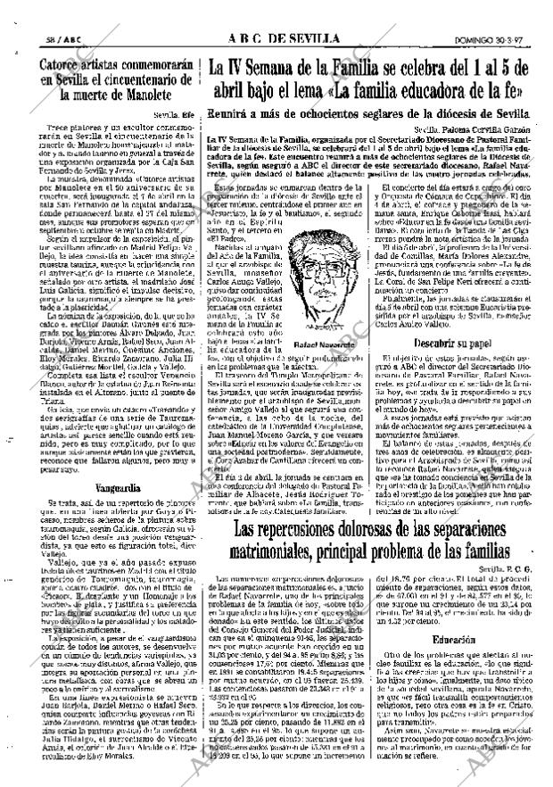 ABC SEVILLA 30-03-1997 página 58