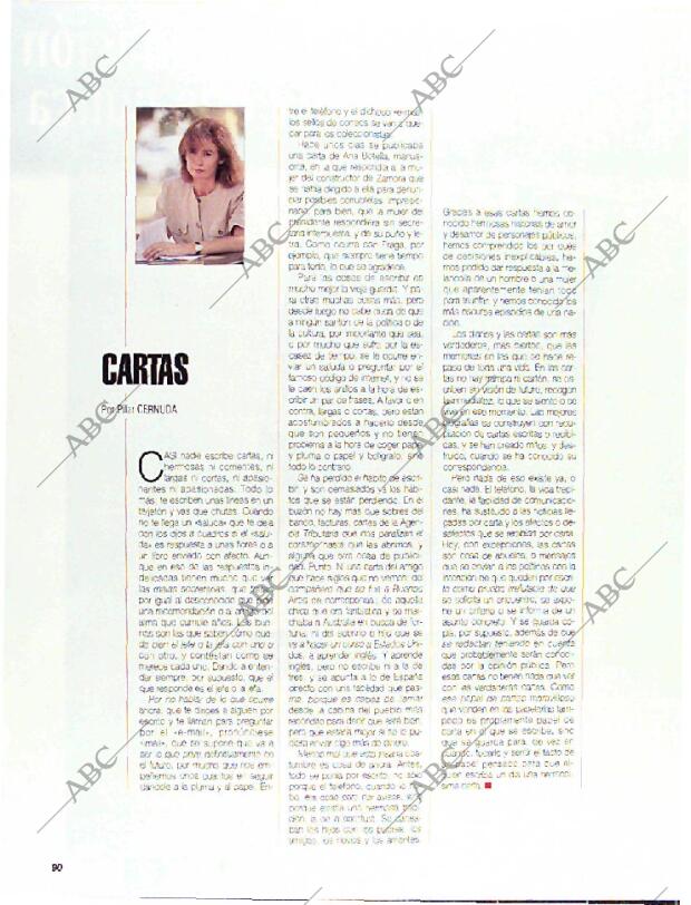 BLANCO Y NEGRO MADRID 30-03-1997 página 90