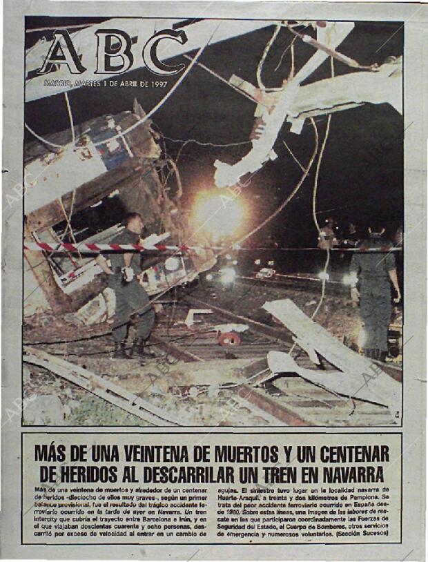 ABC MADRID 01-04-1997 página 1