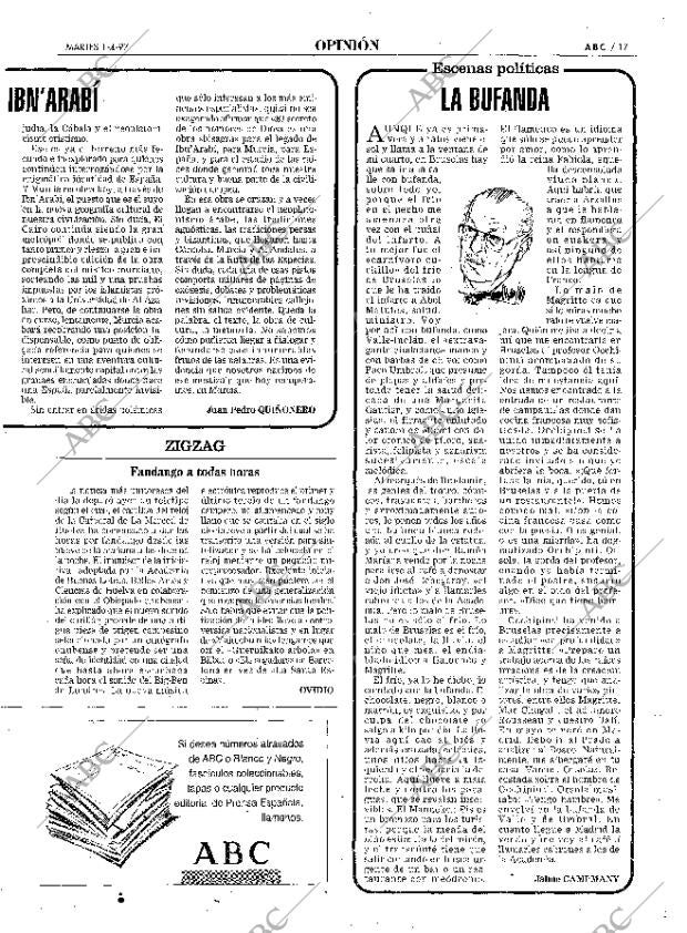 ABC MADRID 01-04-1997 página 17