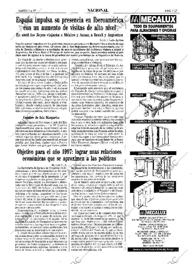 ABC MADRID 01-04-1997 página 27