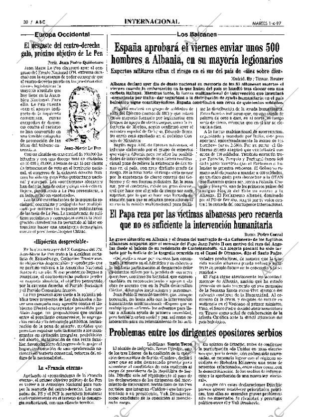ABC MADRID 01-04-1997 página 30