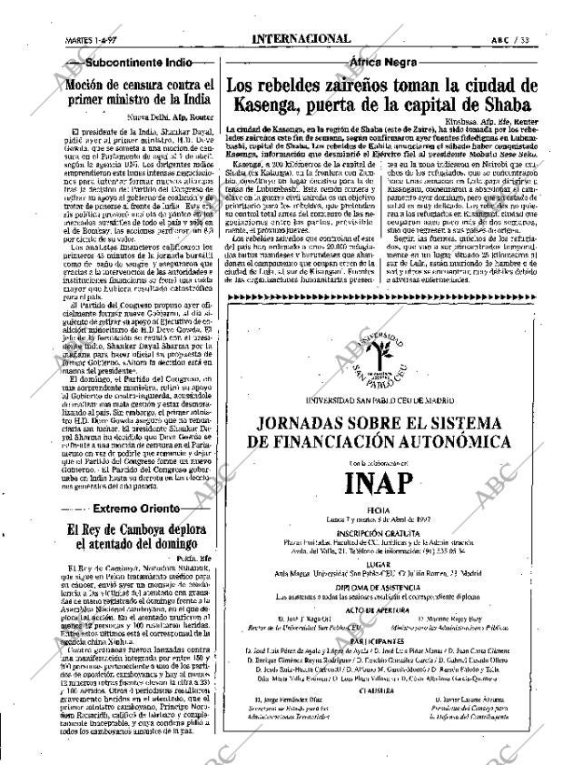 ABC MADRID 01-04-1997 página 33