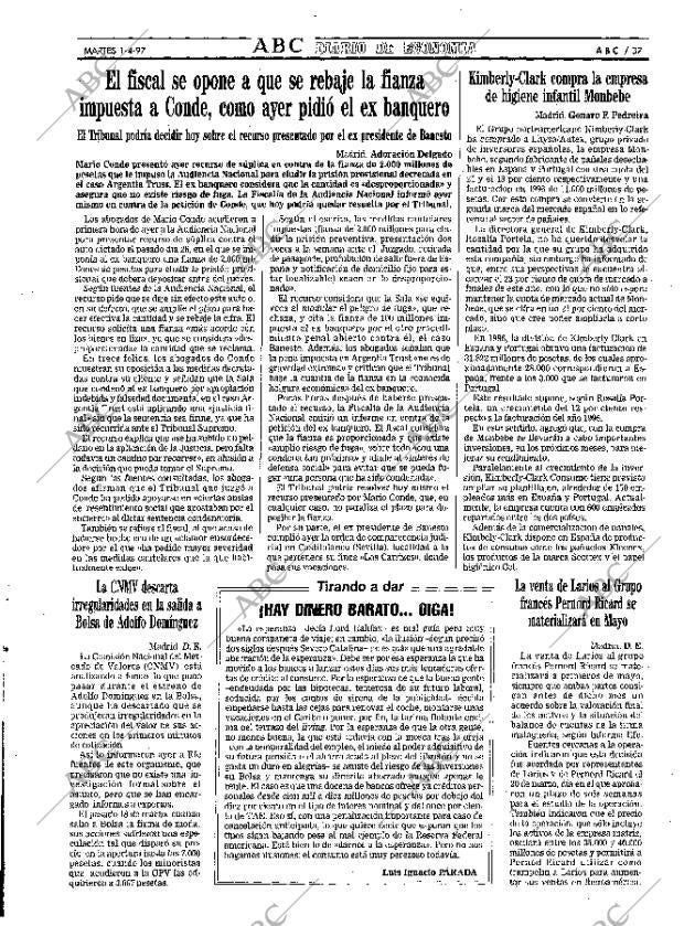ABC MADRID 01-04-1997 página 37